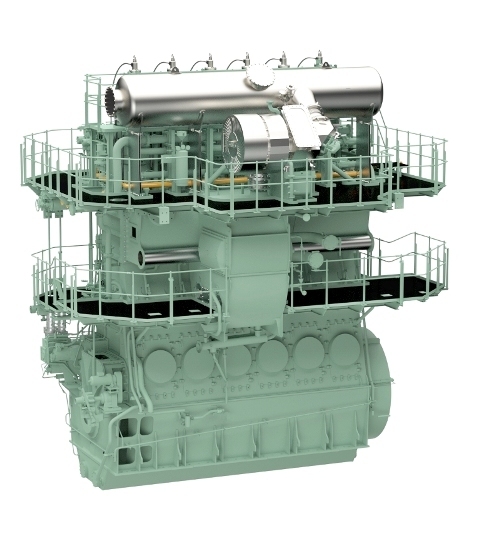 Wartsila 8l32 чертеж